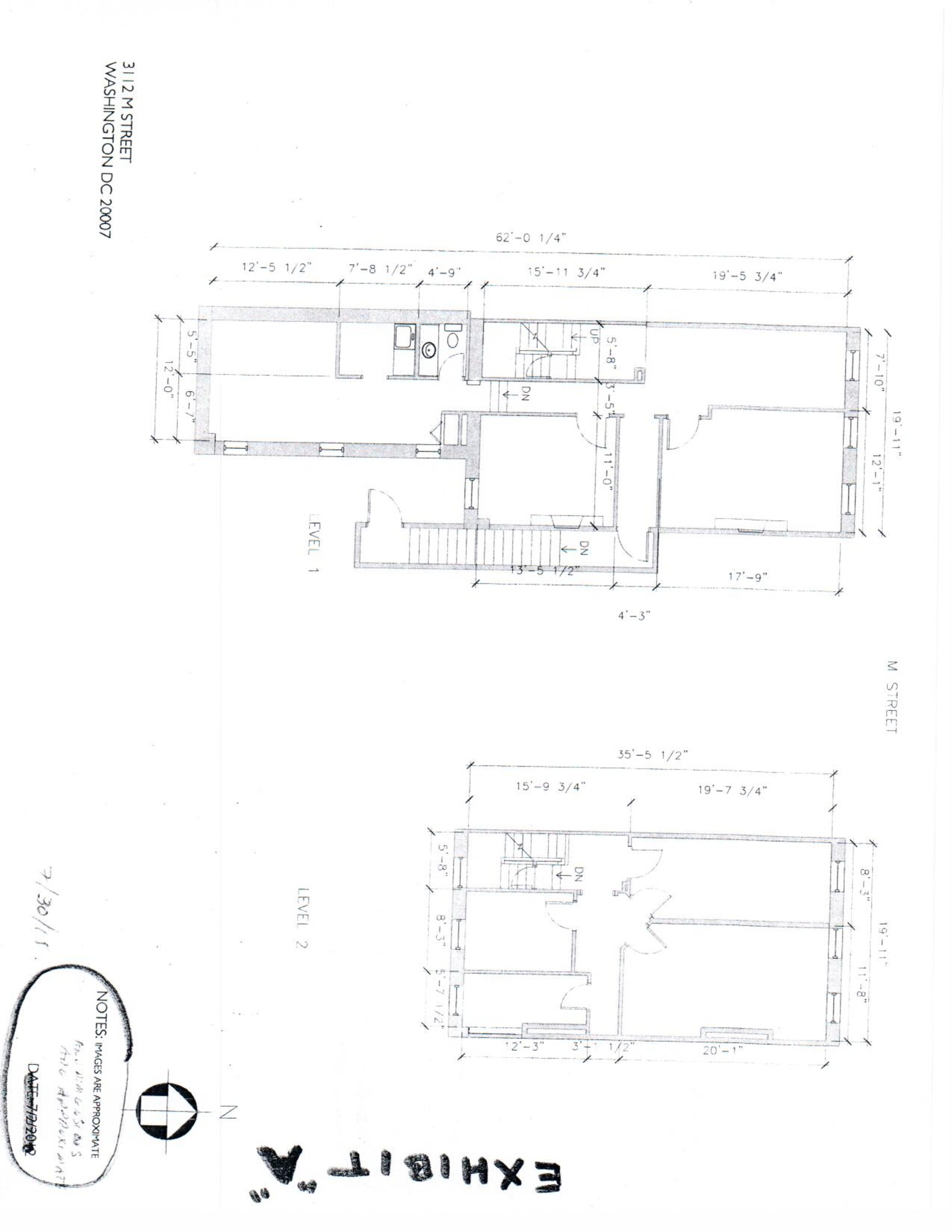 1054-1066 31st St NW, Washington, DC for lease Site Plan- Image 1 of 12