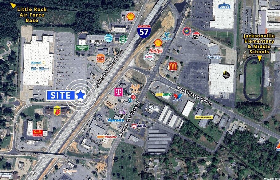 1870 John Harden Dr, Jacksonville, AR à louer - Photo du bâtiment - Image 3 de 3