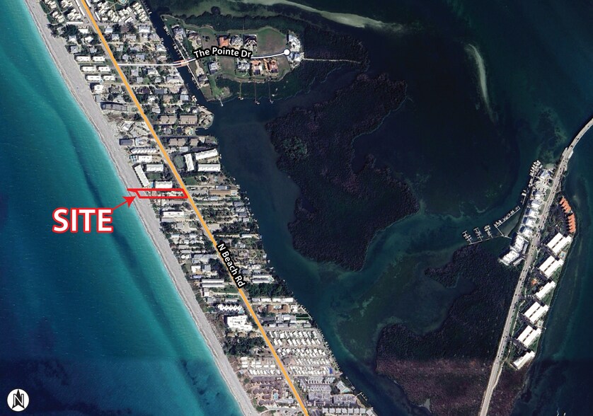 2630 N Beach Rd, Englewood, FL à vendre - Aérien - Image 2 de 10