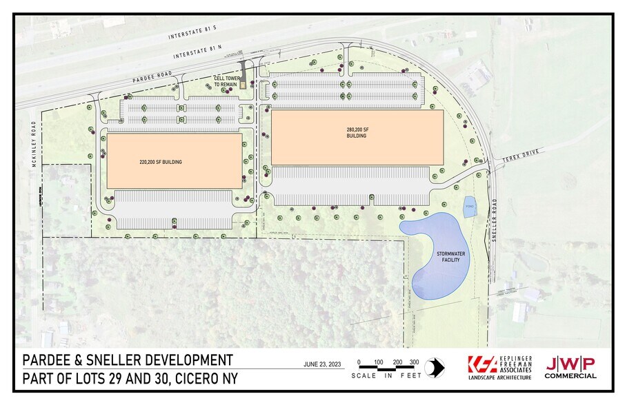 8600 Pardee Rd, Cicero, NY à vendre - Plan de site - Image 3 de 3