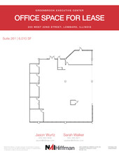 200 W 22nd St, Lombard, IL à louer Plan d  tage- Image 1 de 2