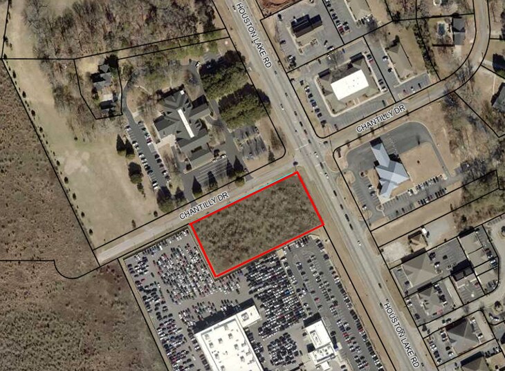 501 S. Houston Lake rd, Warner Robins, GA à vendre Aérien- Image 1 de 3