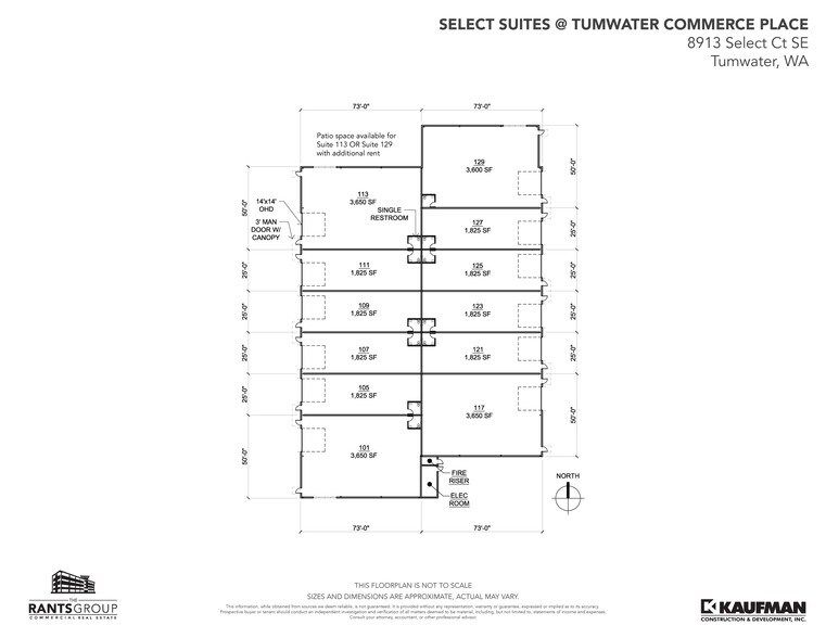 8913 Select Ct SE, Tumwater, WA à louer - Plan d’étage - Image 3 de 7