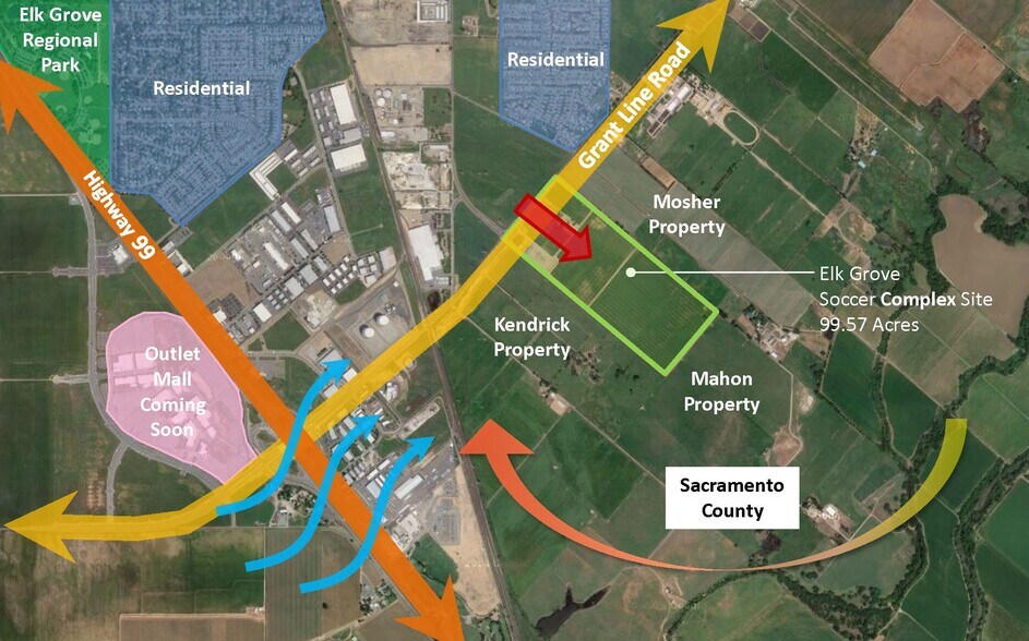 Grant Line Rd & Waterman Rd, Elk Grove, CA for sale - Building Photo - Image 2 of 3