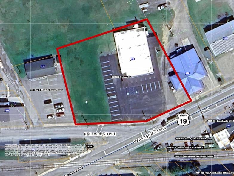 110 Railroad St, Cambridge Springs, PA for sale - Plat Map - Image 3 of 22