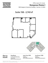 1000 Sawgrass Corporate Pkwy, Sunrise, FL for lease Floor Plan- Image 1 of 1