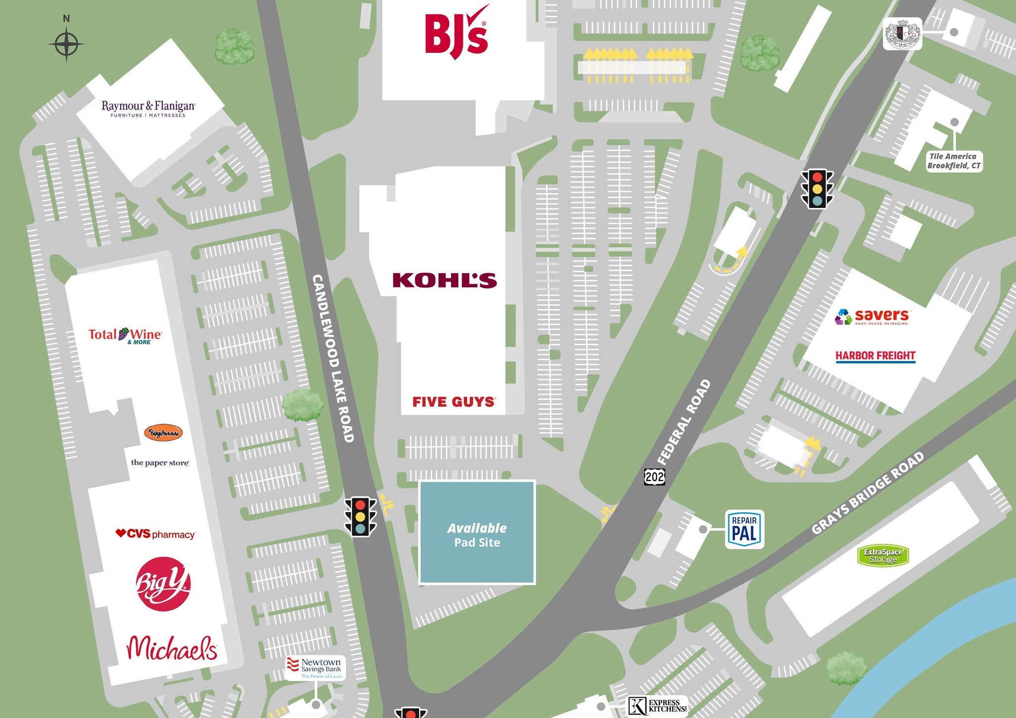 106 Federal Rd, Brookfield, CT for lease Site Plan- Image 1 of 3