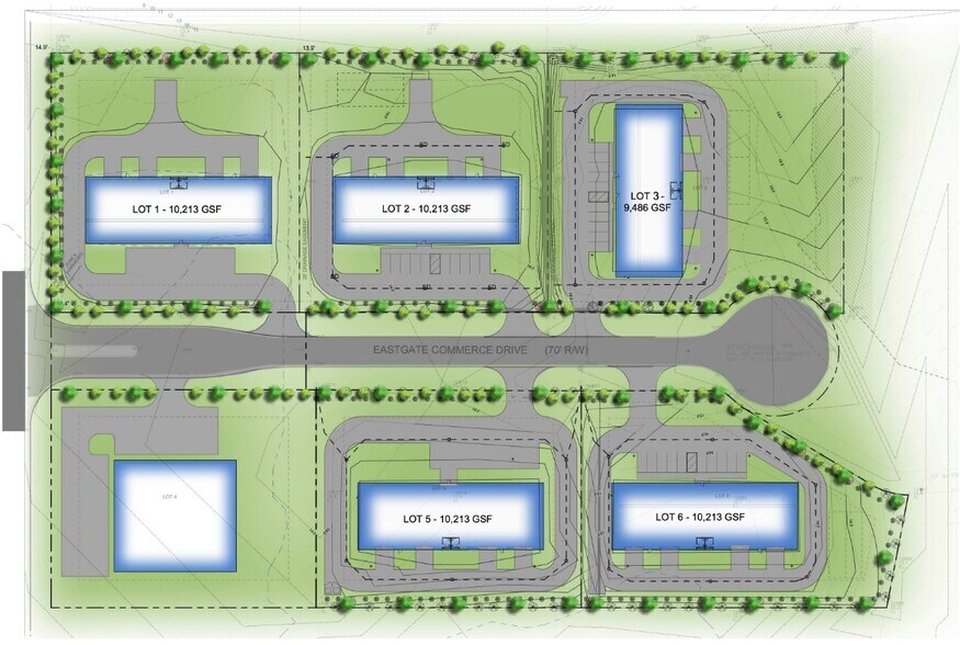 14 Eastgate Dr, Brunswick, GA à vendre - Plan de site - Image 2 de 27