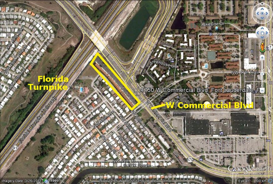 4750-4820 W Commercial Blvd, Tamarac, FL à louer - Photo du bâtiment - Image 3 de 3