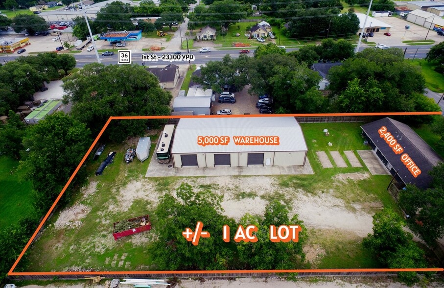 1707 Bernie Ave, Rosenberg, TX for lease - Aerial - Image 2 of 9