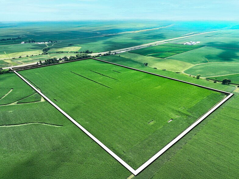 Tract 7 Violet ave, Ainsworth, IA for sale - Aerial - Image 2 of 10