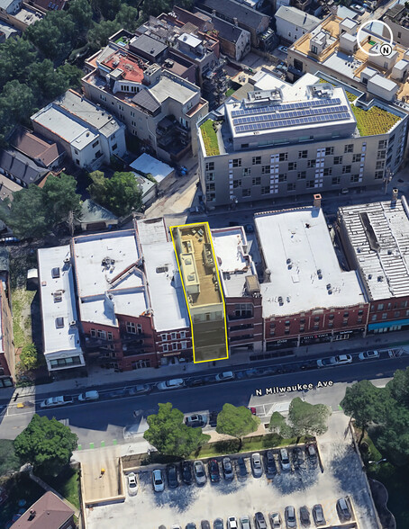 1138 N Milwaukee Ave, Chicago, IL for sale - Aerial - Image 1 of 4