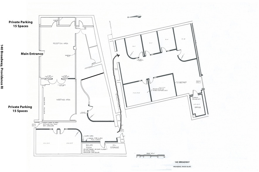 140 Broadway, Providence, RI for sale - Floor Plan - Image 1 of 1