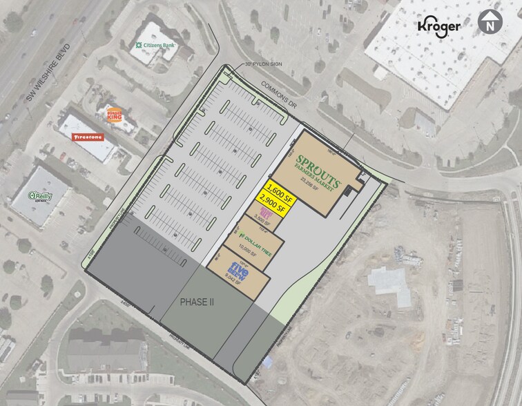 SW Wilshire Blvd, Burleson, TX à louer - Plan de site - Image 2 de 5