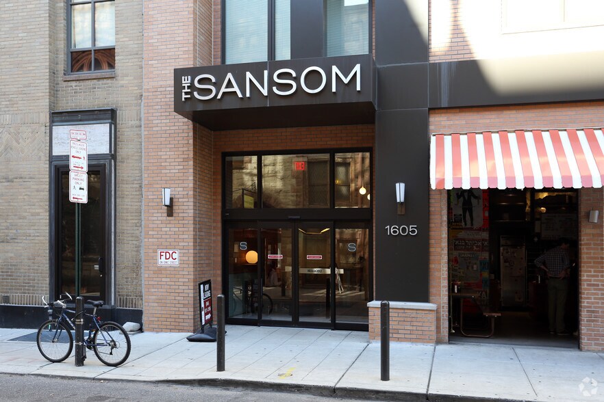 1605 Sansom St, Philadelphia, PA à louer - Photo du bâtiment - Image 3 de 11