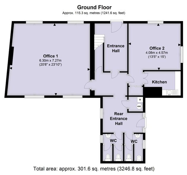 High St, Tattenhall for lease - Floor Plan - Image 2 of 4