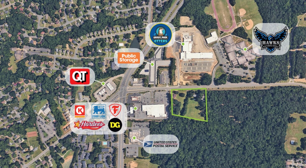 7420 The Plaza Rd, Charlotte, NC à vendre - Photo du bâtiment - Image 3 de 3