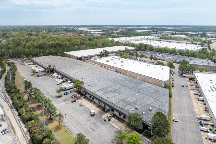 4370 S Mendenhall Rd, Memphis, TN for lease - Aerial - Image 2 of 4