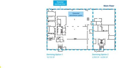 8403-8419 Coronet Rd NW, Edmonton, AB à louer Plan d’étage- Image 1 de 1