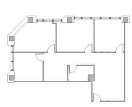 4099 McEwen Rd, Dallas, TX à louer Plan d’étage- Image 1 de 1