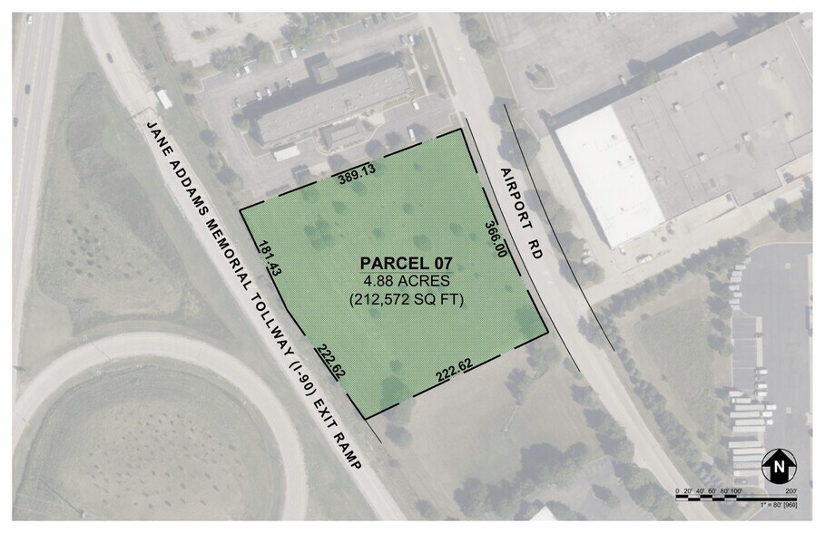 Airport Rd Lot 7, Elgin, IL for sale - Building Photo - Image 1 of 1