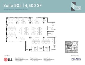 625 Marquette Ave, Minneapolis, MN à louer Plan d’étage- Image 1 de 1