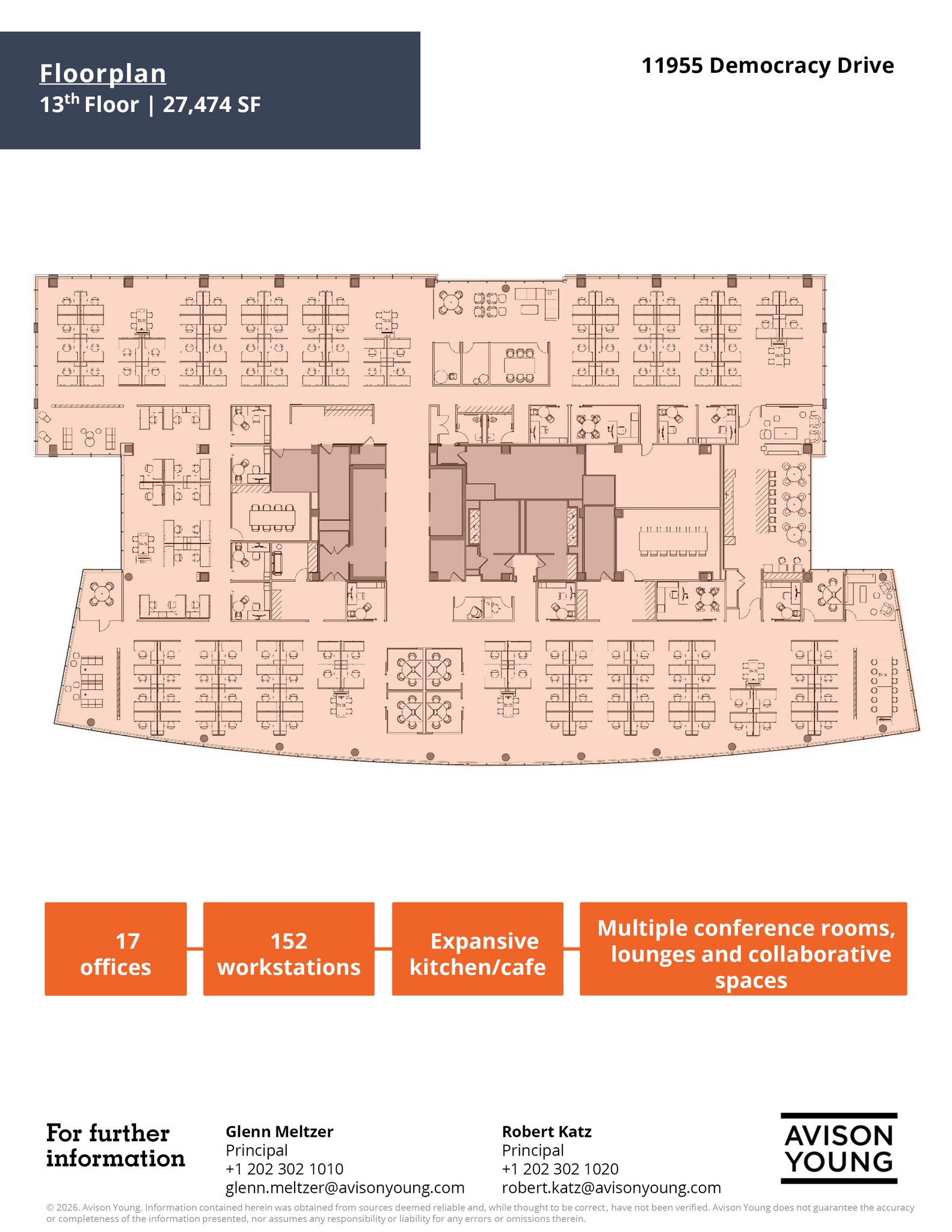11955 Democracy Dr, Reston, VA for lease Floor Plan- Image 1 of 1