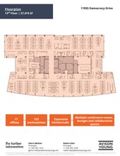 11955 Democracy Dr, Reston, VA for lease Floor Plan- Image 1 of 1