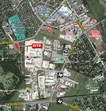 252 W Borgfeld Rd, Cibolo, TX - AERIAL  map view - Image1