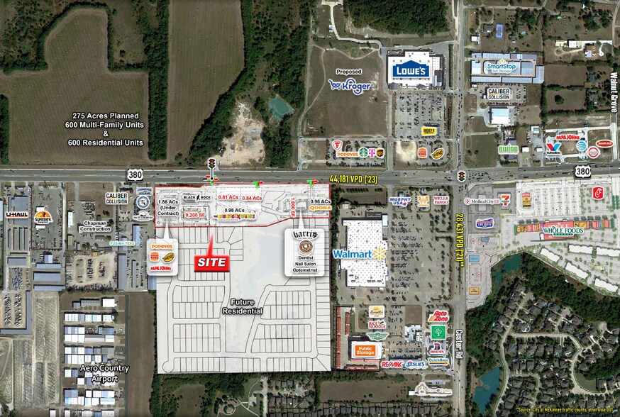 SWQ US 380 & Custer Rd, McKinney, TX for lease - Building Photo - Image 2 of 8