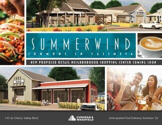 Plus de détails pour I-10 & Cherry Valley Blvd, Calimesa, CA - Commerce de détail à louer