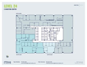 909 Fannin St, Houston, TX for lease Floor Plan- Image 1 of 1