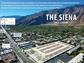 1875 N Palm Canyon Dr, Palm Springs, CA - AÉRIEN  Vue de la carte - Image1
