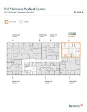 705 17th St, Columbus, GA à louer Plan d’étage- Image 1 de 1