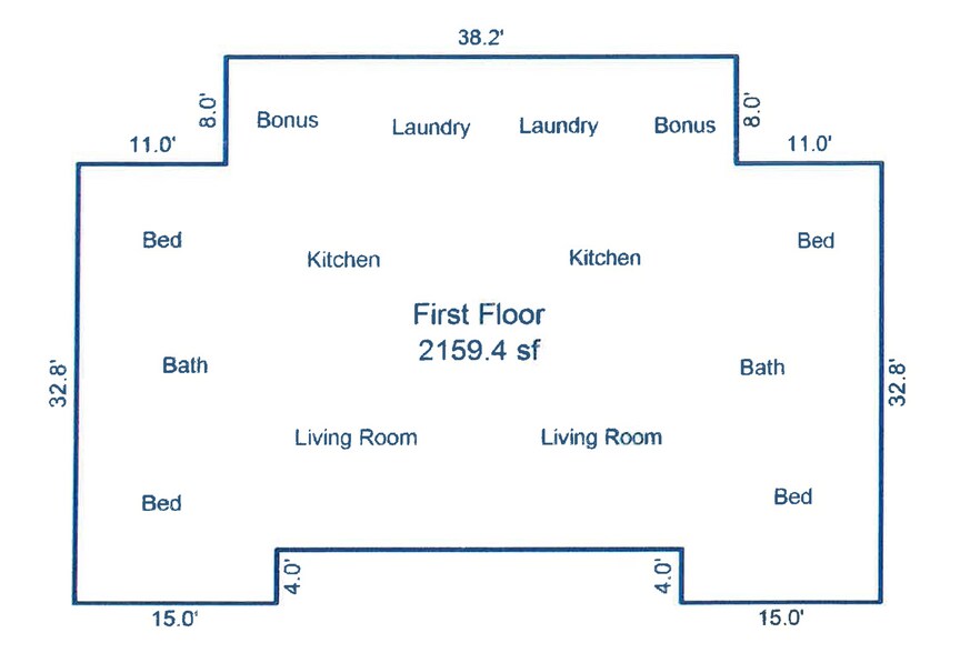 2 Colonial Pl, Newport News, VA for sale - Floor Plan - Image 3 of 3