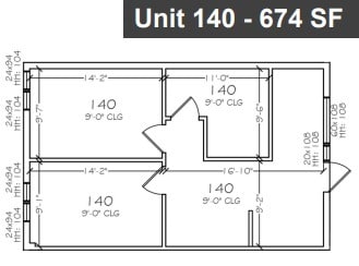 1190 S Bascom Ave, San Jose, CA for lease Floor Plan- Image 1 of 1