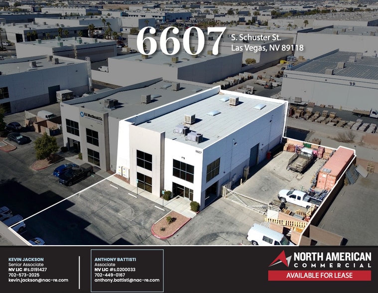 6607 Schuster St, Las Vegas, NV for lease - Building Photo - Image 1 of 4