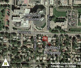 1511 E Boulder St, Colorado Springs, CO - Aerial  map view