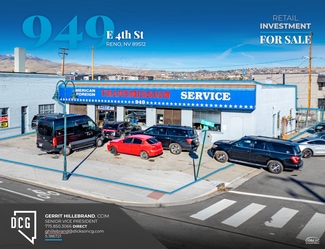 Plus de détails pour 949 E 4th St, Reno, NV - Commerce de détail à vendre