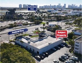202 Old Federal Hwy, Hallandale Beach, FL - Aérien  Vue de la carte - Image1