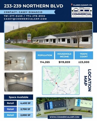 More details for 239 Northern Blvd, Clarks Summit, PA - Office/Medical, Office/Retail for Lease