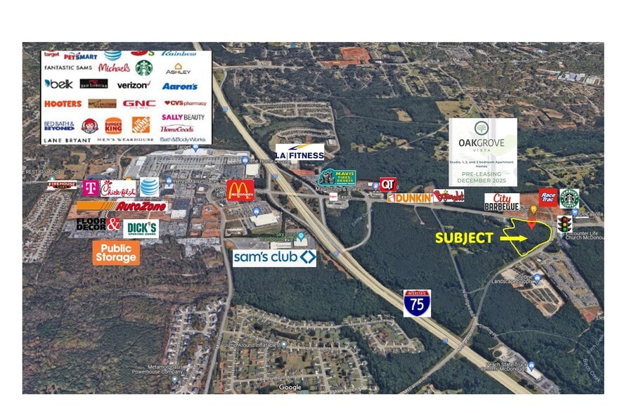 1199 Jonesboro Rd, McDonough, GA à vendre - Photo du bâtiment - Image 2 de 4