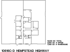 10612 Hempstead Rd, Houston, TX for lease Floor Plan- Image 1 of 1