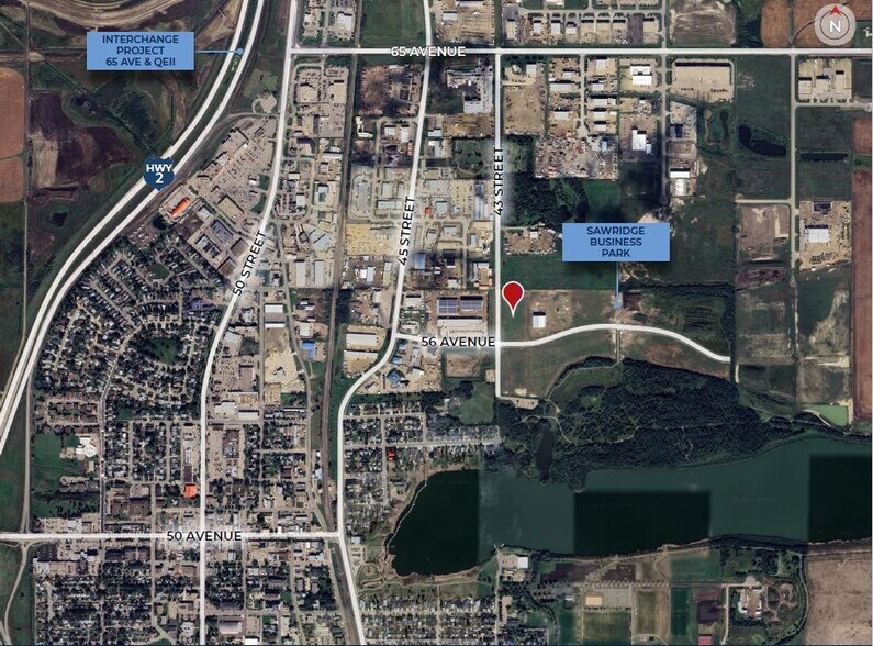 5605 43 St, Leduc, AB à vendre - Photo du bâtiment - Image 2 de 4