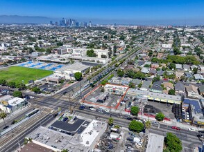 3774 S Western Ave, Los Angeles, CA - AÉRIEN  Vue de la carte