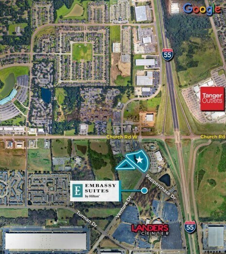 Venture & Pepperchase Dr, Southaven, MS à vendre - Photo principale - Image 1 de 3