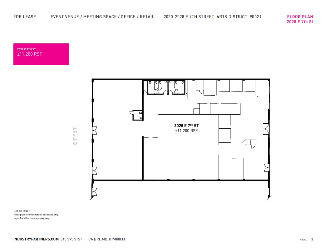 2014-2022 E 7th St, Los Angeles, CA for lease Floor Plan- Image 1 of 17
