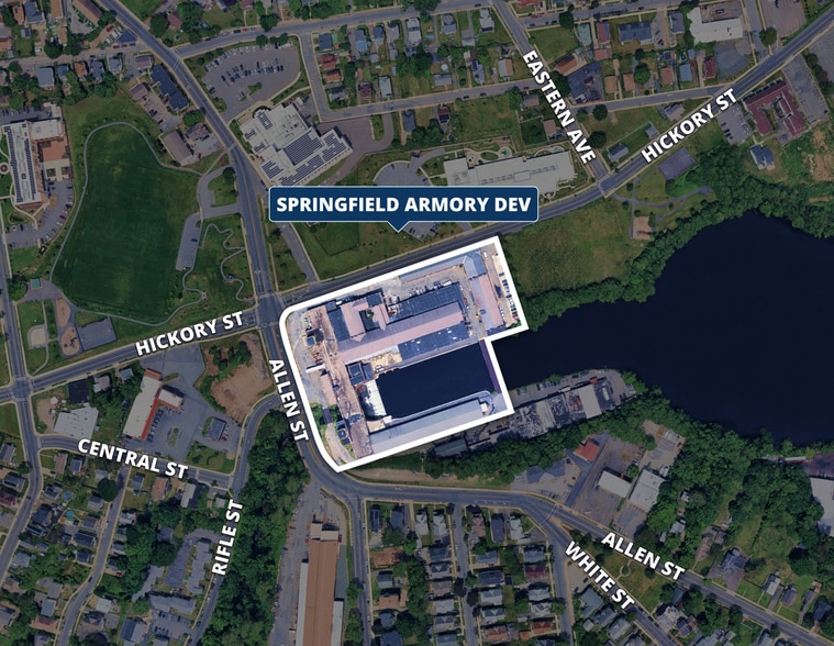 1 Allen St, Springfield, MA for sale - Aerial - Image 2 of 11