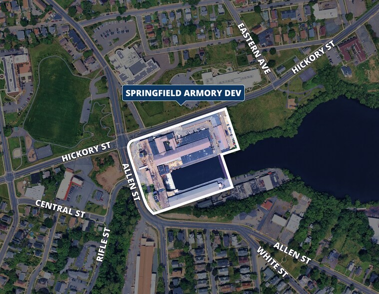 1 Allen St, Springfield, MA à vendre - Aérien - Image 2 de 11