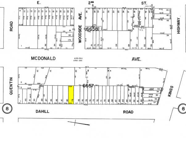 1735 Dahill Rd, Brooklyn, NY à vendre - Plan cadastral - Image 2 de 2